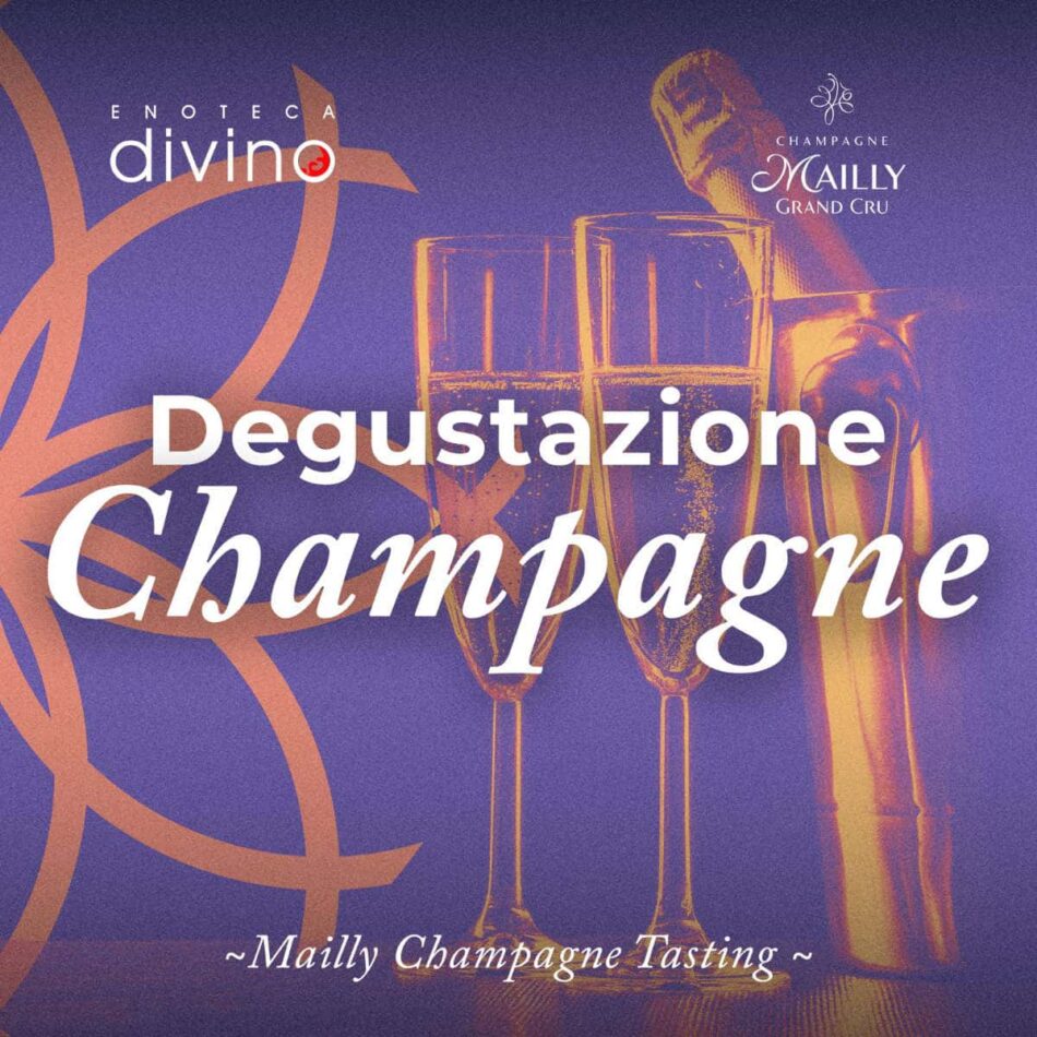Degustazione esclusiva degli Champagne Mailly